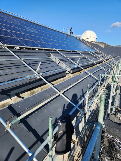 くさび連結式足場 仮設足場工事