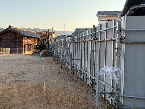 仮囲い（フラットパネル）設置工事
